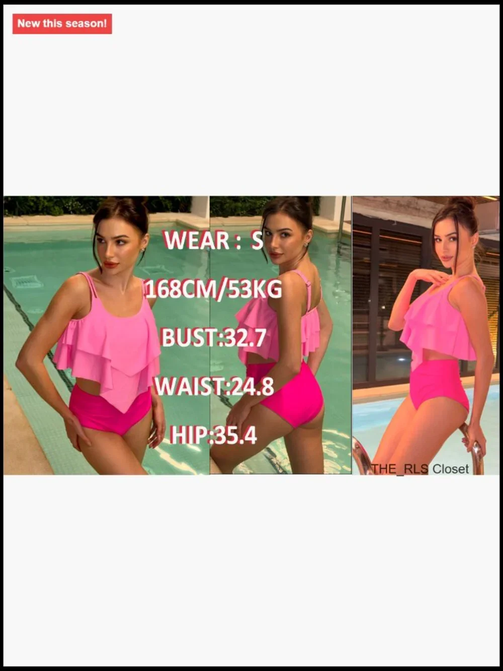 Plus Size Tankini Swimsuits Tummy Control High Waisted Bikini Sets